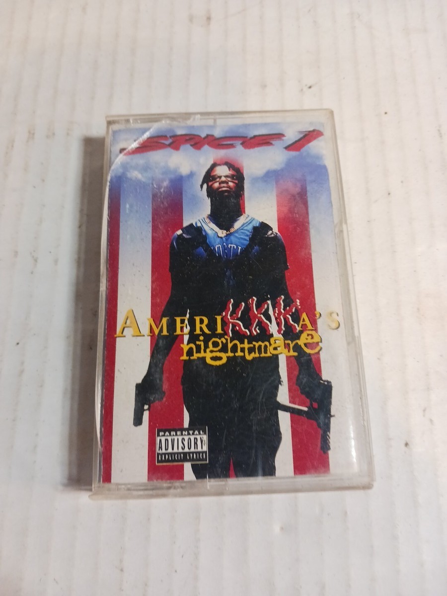 G-RAP / Spice 1 – AmeriKKKa's Nightmare AmeriKKKa's Nightmare by Spice 1 (Cassette, Nov-1994, Jive Records