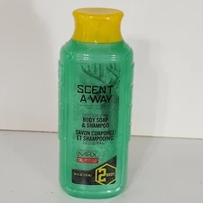 Scent-A-Way MAX Odor Control Deodorizing Body Soap &Shampoo 24 FL OZ-Made in USA