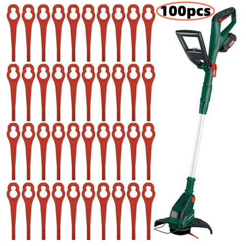 Parkside PRTA 20-Li A1-LIDL Akku Rasentrimmer 100Stk Rot Kunststoff Messer - Bild 1 von 4