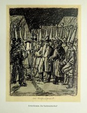 Fasnet in Elzach : "Taganrufen" Das Nachtwächterlied - Limitierter Kunstdruck