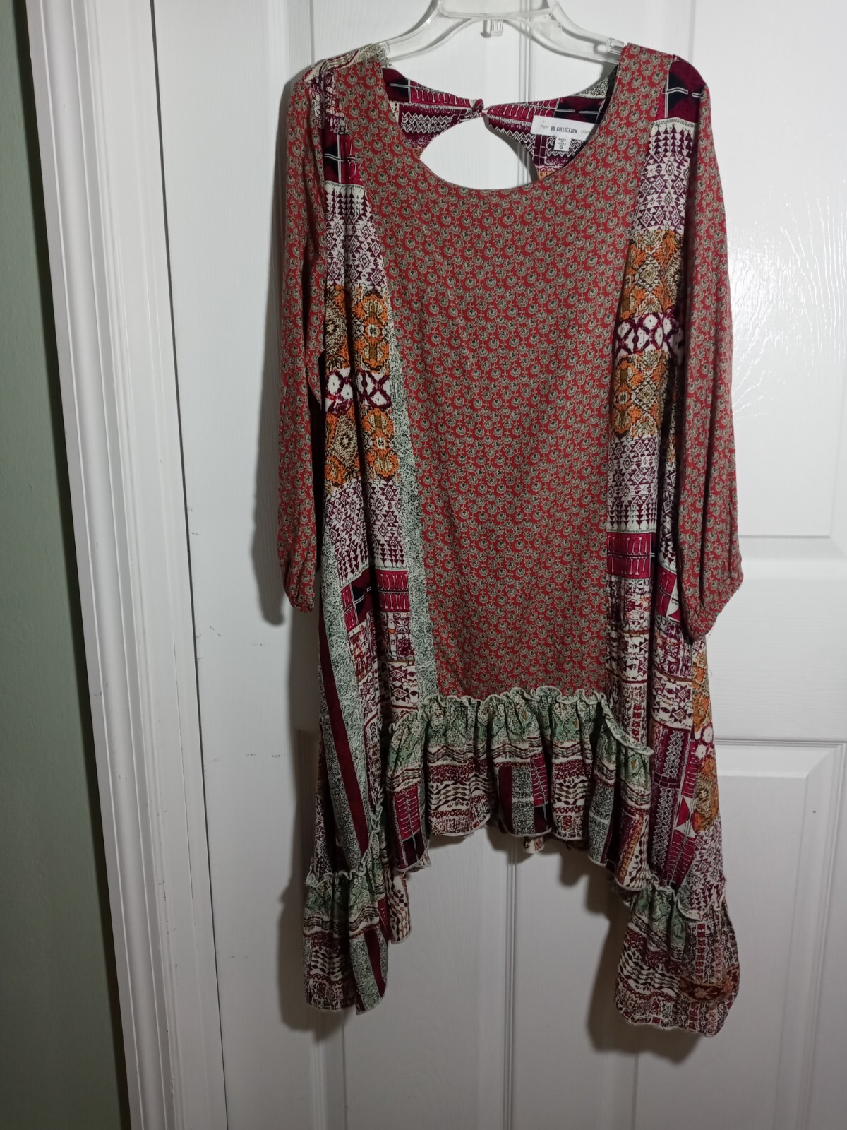 BD Collection  Unique Patchwork Shark Bite Tunic … - image 1