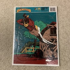 Disney The Rocketeer Golden Frame-Tray Puzzle 12 Pcs 4199 8.25" x 11" Vintage
