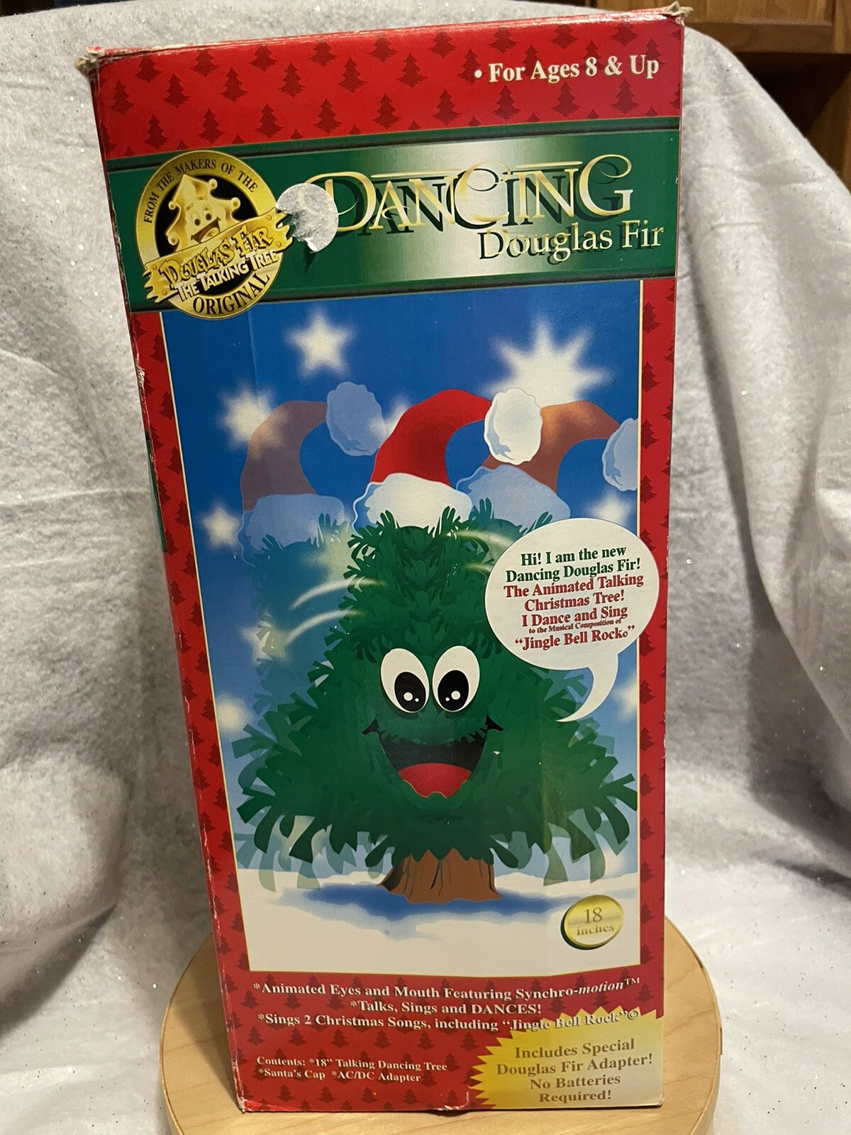Vintage Gemmy Douglas Fir Talking, Singing Christmas Tree eBay