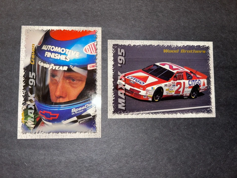 1995 MAXX BASE NASCAR RACING TRADING CARDS YOU CHOOSE FREE SHIPPING - Image 4 of 4