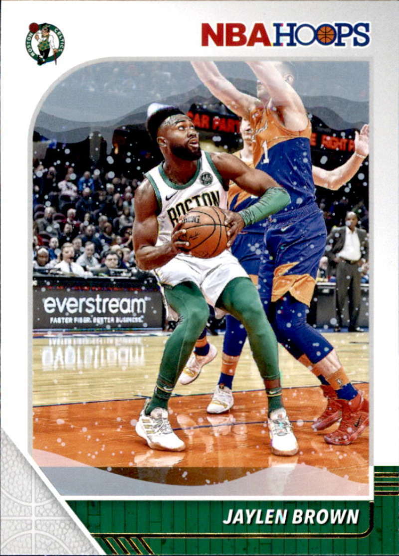 2019-20 Panini Hoops Winter #7 Jaylen Brown Boston Celtics