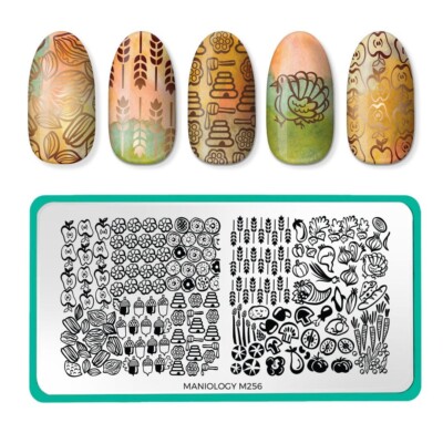 M256 Maniology  Nail Stamping Plate