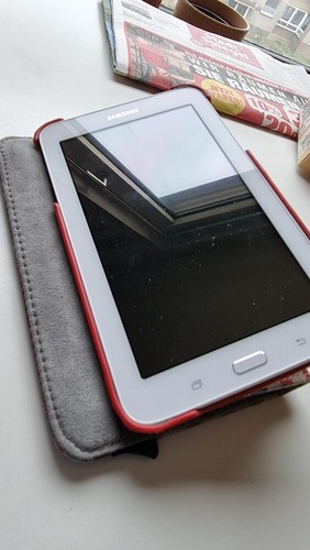 Schutz-Hülle Ständer Hard Case für Samsung Galaxy Tab 3 Lite/7 Zoll - USA-Flagge - Bild 11 von 12