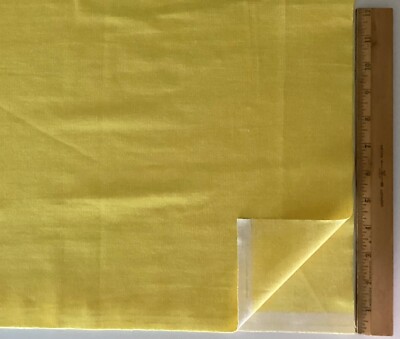 NEW Cotton Quilting Fabric - Yellow Weave Tonal - MDG - By the Yard