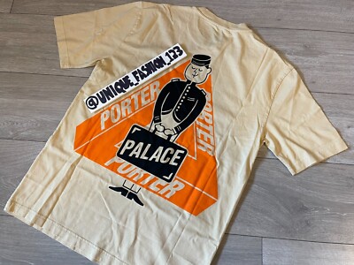 Palace x Porter Yoshida Tri Ferg Bell Boy Tee M T-shirt Sand 