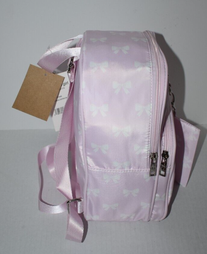 Steve Madden Pink Madden Girl Mini Backpack with Bow Pattern  display picture 1