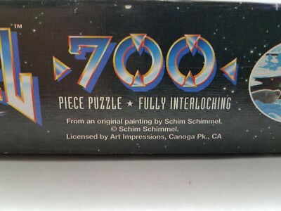 Schim Schimmel Arctic Dreams Sea Lion Seals Vintage 700 Piece