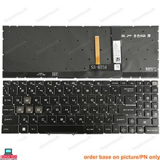 MSI MS-1585 1583 PULSE 15 B13V RGB backlit Russian RU keyboard
