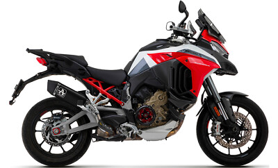 AUSPUFF ARROW VELOCE TITAN DARK FÜR DUCATI MULTISTRADA V4 / V4S EURO5 HOMOLO.