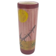 hand-painted shot glass Ceramic Souvenir Shot Glass with Hand-Painted City Street Scene — listing 3