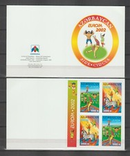 s42293 DEALER STOCK AZRBAIJAN 2002 EUROPE CEPT MNH** Booklet CIRCUS X10