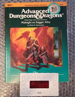AD&D Midnight on Dagger Alley inklusive Magic Viewer