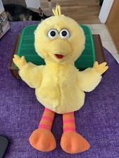 Vintage 1995 Big Bird Talk Count Sesame Street Plush Tyco 18" Tall Collectible
