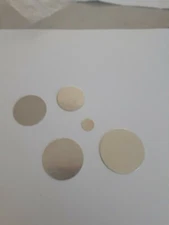 fine solid silver 999 disc these discs are pure silver 18 20 22 24 gauge round