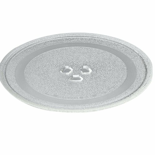 Universal Microwave Turntable Glass Plate with 3 Fixtures, 245 mm eBay