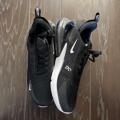 Size 12 Nike Air Max 270 Black White Red Athletic Performance