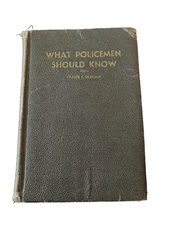 1935 What Policemen Should Know By James J. Skehan, Francis Basuino. Vintage