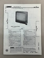 JVC AV2058S Service Manual Sams Photofact Free Shipping