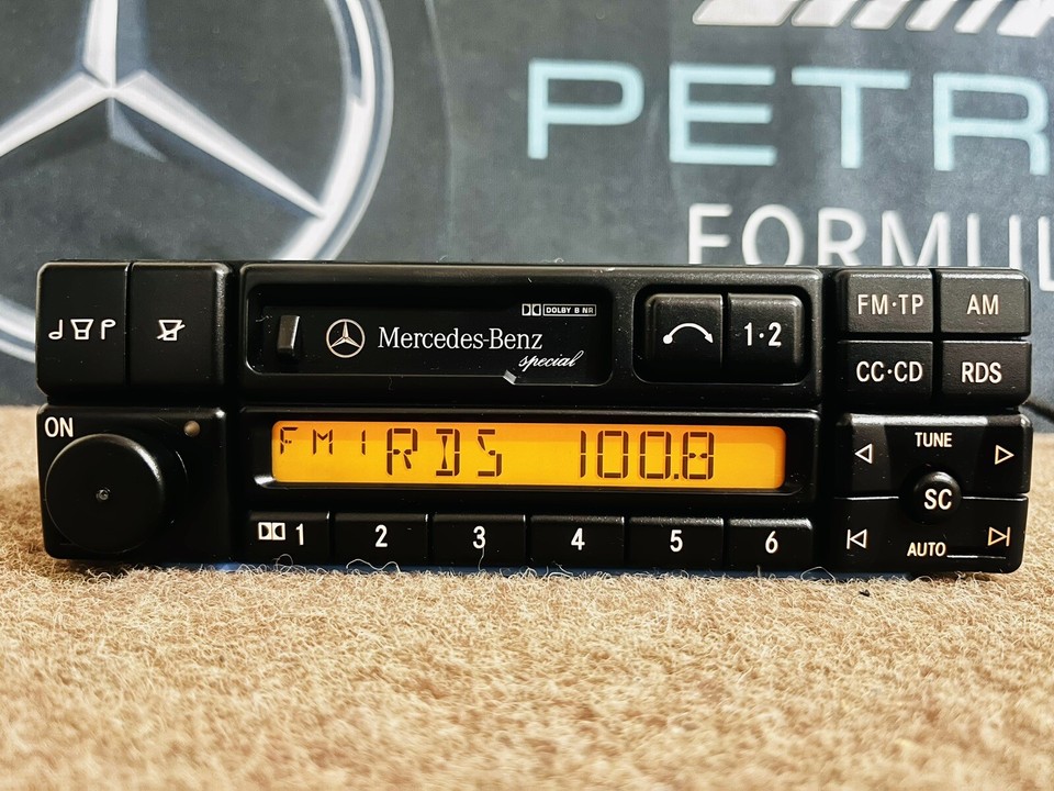 Mercedes Special Becker BE2210 Radio RDS Cassette Auto-Radio W124 W210 ...