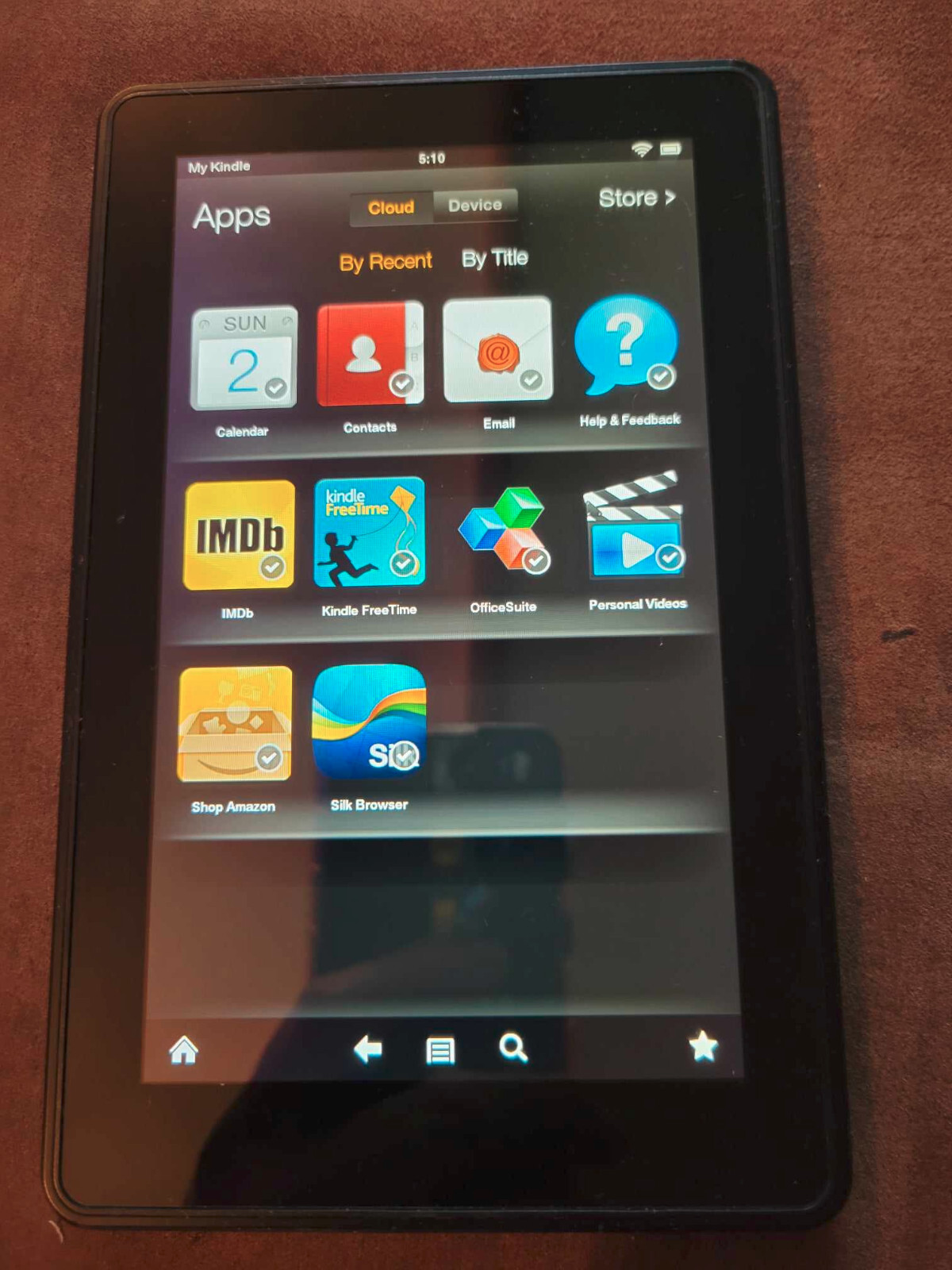 Amazon Kindle Fire Tablet 1st Generation (D01400) 8GB Black 7