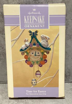 Hallmark 1993 Keepsake Ornament Time For Easter