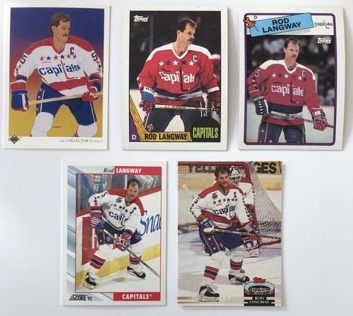 Washington Capitals HOF Hockey Cards 