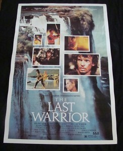 The Last Warrior Movie Poster Gary Graham Maria Holvoe Cary Hiroyuki awa Ebay