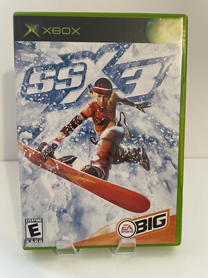 SSX 3 (Microsoft Xbox, 2003) Complete w/ Manual -  Tested Working