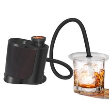 BORUIT Cocktail Smoker Kit Rechargeable-Smoking Gun with 4 Flavors Wood Chips