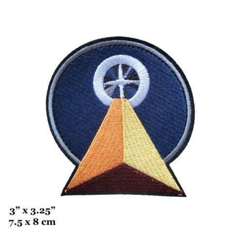 Star Trek Vulcan IDIC Symbol Embroidered Iron On Patch - Afbeelding 1 van 2