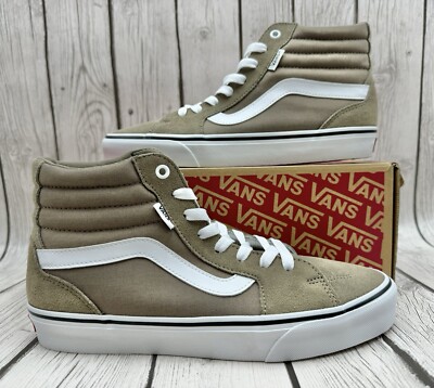 Vans Women s Filmore Hi Suede Canvas Walnut Brown Size 9.5 VN0A5HYU1NU