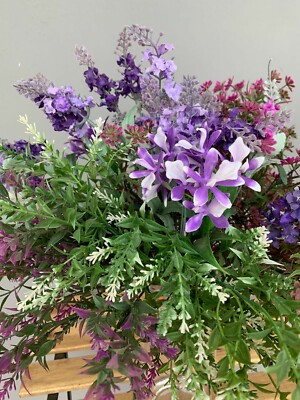 Fiori Artificiali Astri Artificiali Fiori Di Seta Viola 80 Cm
