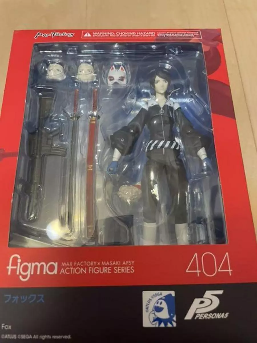 figma Persona 5 Fox Figure #404 Max Factory P5 Action Figure 155mm
