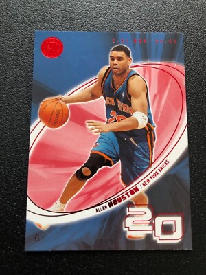 2004-05 E-XL Essential Credentials Future New York Knicks N.18 Allan Houston /90