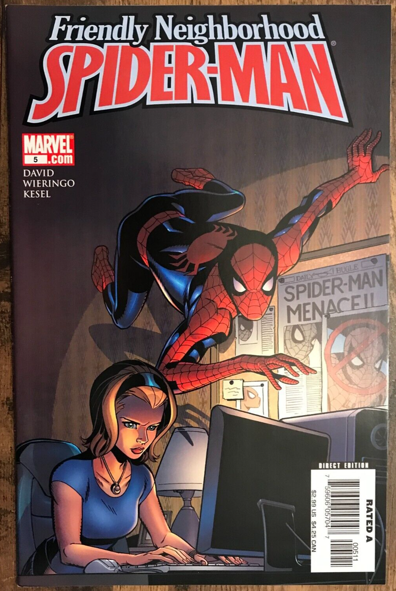 Friendly Neighborhood Spider-Man #5 By Mike Wieringo Vanna Smith