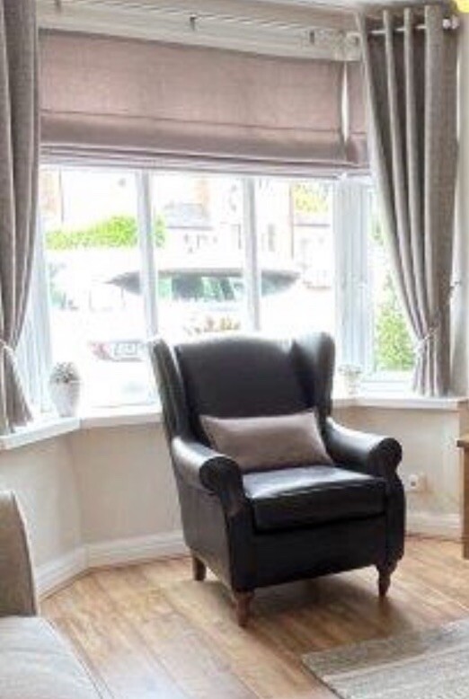 Next Leather Wingback Chair eBay