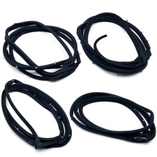 4pc For Accord Sedan 2008-2012 Door Weatherstrip On Door Opening Seal Stripping