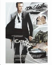 Tom Chadbon -Bond 007 "Casino Royale" 10 x 8 Genuine Signed Autograph  COA 29827