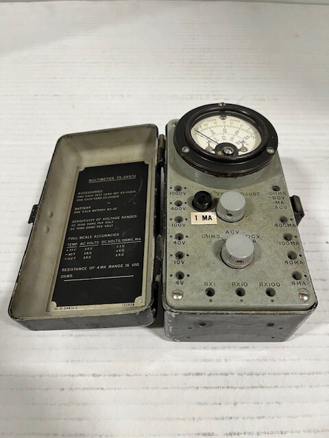 US military  マルチメーター　　米軍装備 ME-70A Vintage US Army TS-297/U Multimeter | eBay