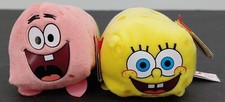 Ty Teeny Tys SpongeBob Squarepants And Patrick 4" Plush NWT