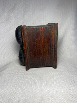 Antq Western Electric Phone Telegraph Ringer Box 127F Dovetailed