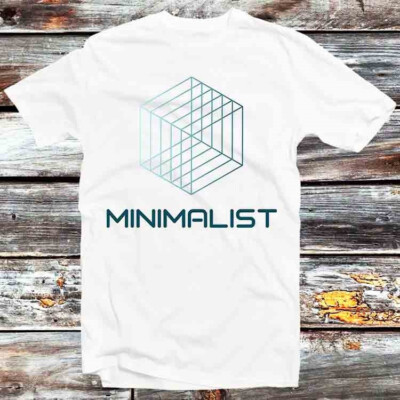 Minimalist Minimal Simple Basic T Shirt B959