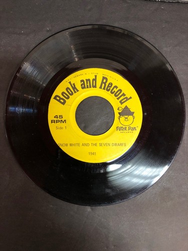 SNOW WHITE and The Seven Dwarfs BOOK and RECORD by PETER PAN Records #1941 - Picture 4 of 5