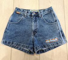 VINTAGE JNCO PURE NRG DENIM Y2K 90'S SKATER GIRL SZ 9 USA GIRLIE STUFF SHORTS