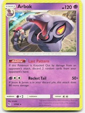 Hidden Fates Arbok 27/68 Near Mint Pokemon R Tcg Card