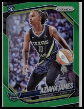 2025 Panini Prizm WNBA #83 Aziaha James Green Prizms